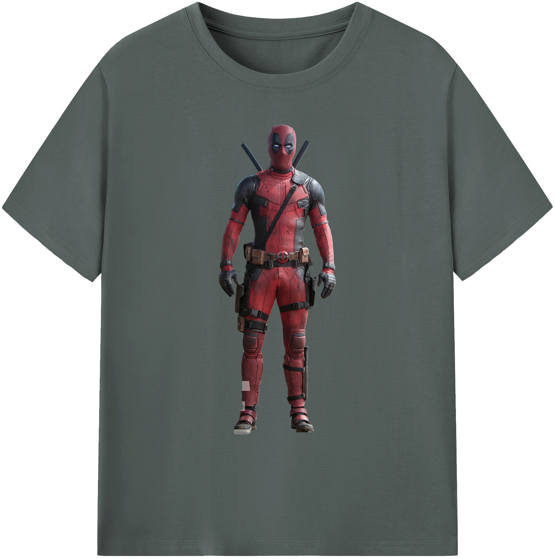 （画像用） Deadpool デッドプール 綿100％ メンズ半袖Tシャツ｜肌触りやわらか＆通気性
